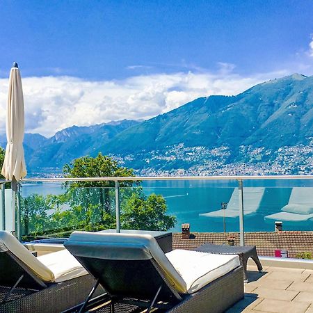 Apartment Vista Lago Maggiore 1-Floor Left By Interhome Gambarogno Extérieur photo