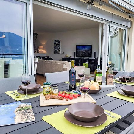 Apartment Vista Lago Maggiore 1-Floor Left By Interhome Gambarogno Extérieur photo