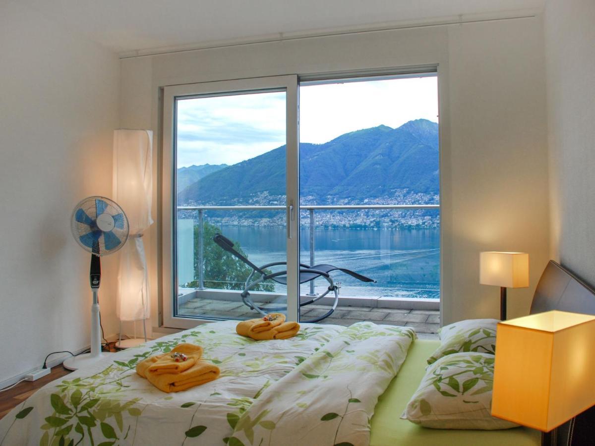Apartment Vista Lago Maggiore 1-Floor Left By Interhome Gambarogno Extérieur photo