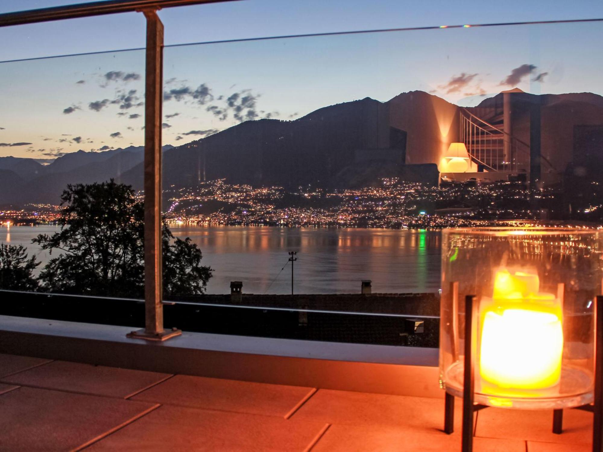 Apartment Vista Lago Maggiore 1-Floor Left By Interhome Gambarogno Extérieur photo