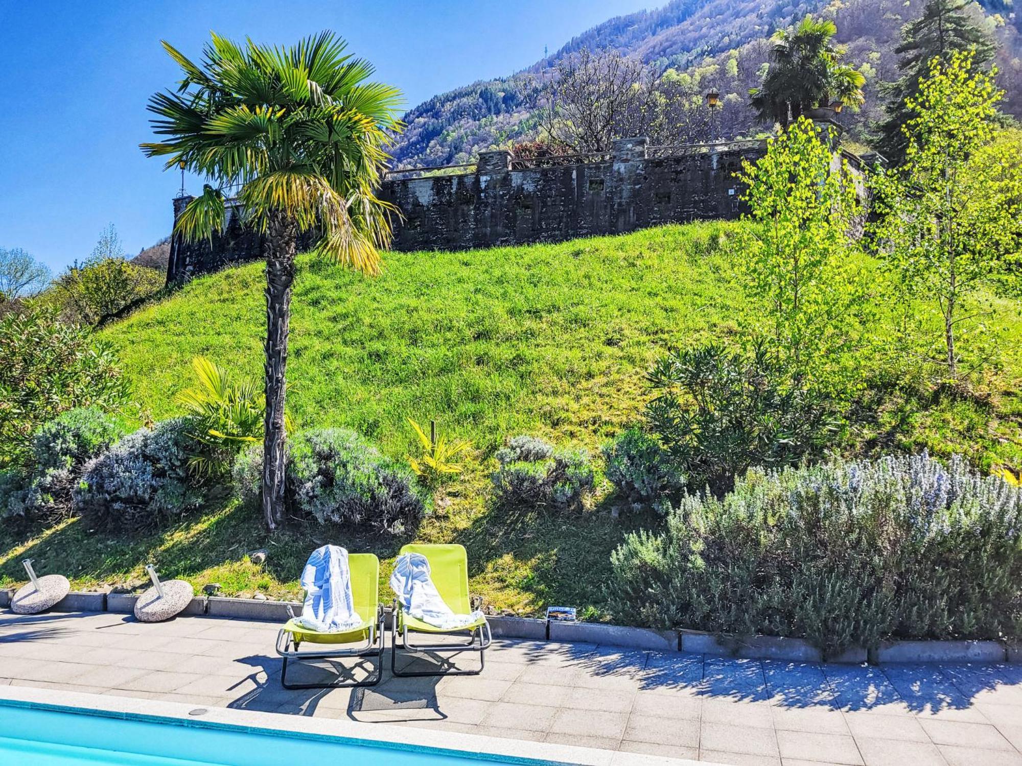 Apartment Vista Lago Maggiore 1-Floor Left By Interhome Gambarogno Extérieur photo
